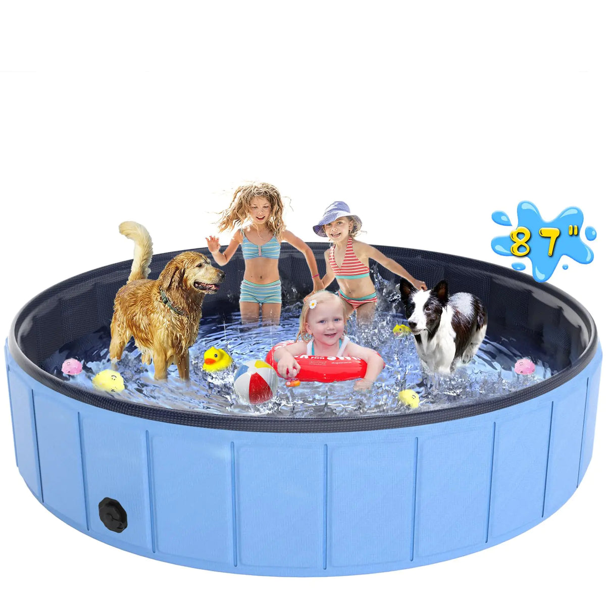 Large Foldable Dog Pool 87